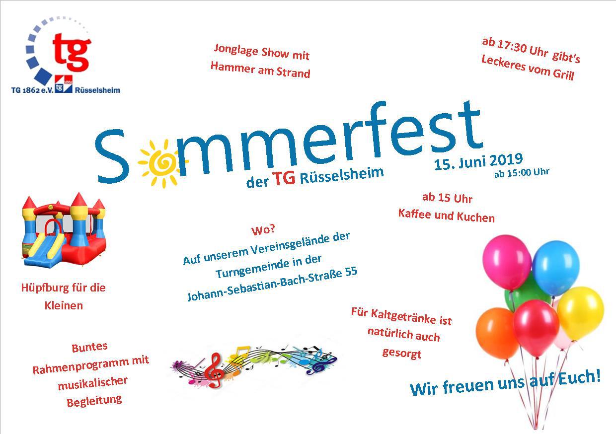 Tg 1862 Ev Rüsselsheim Im Verein Ist Sport Am Schönsten