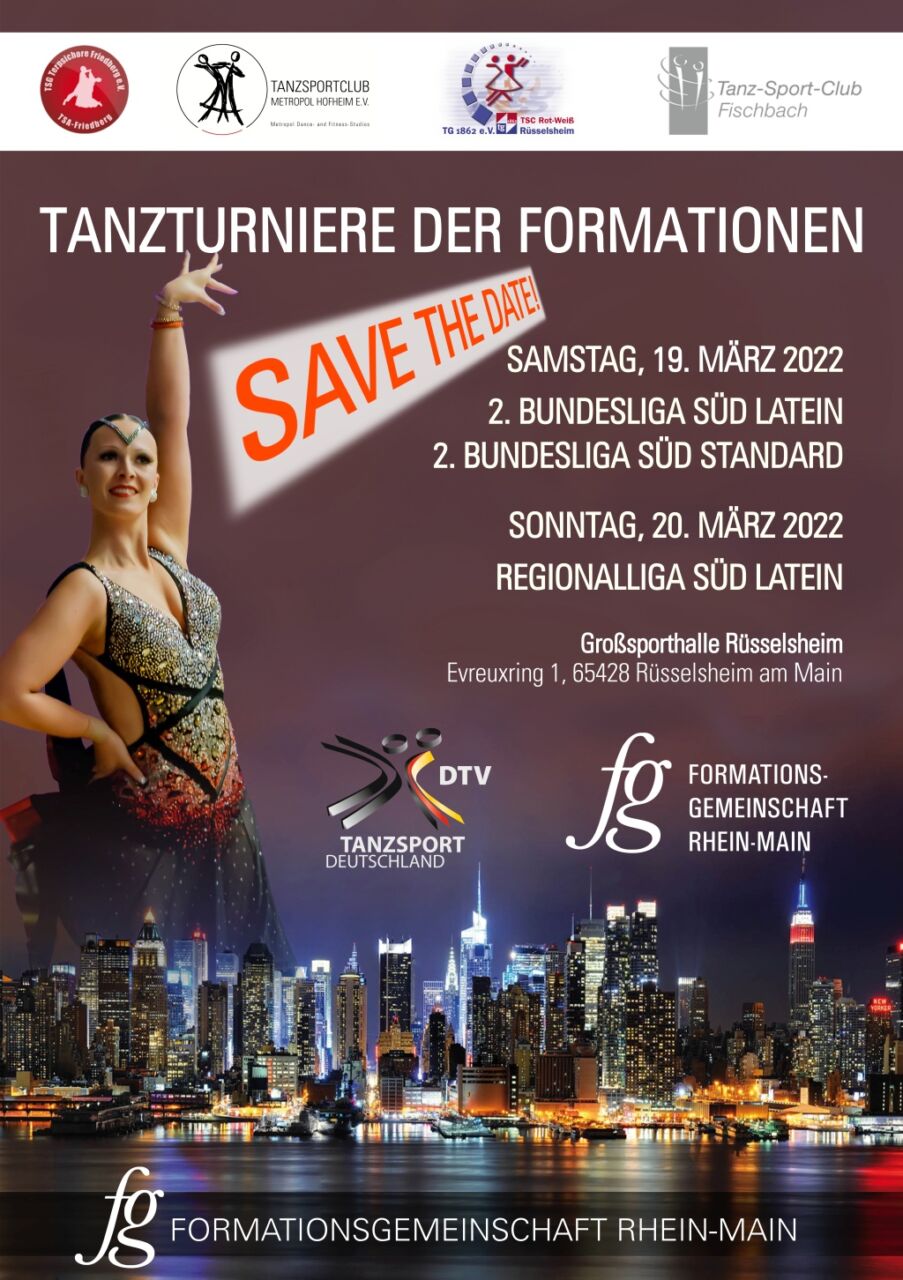 Save the Date: Formationsturniere 2022!