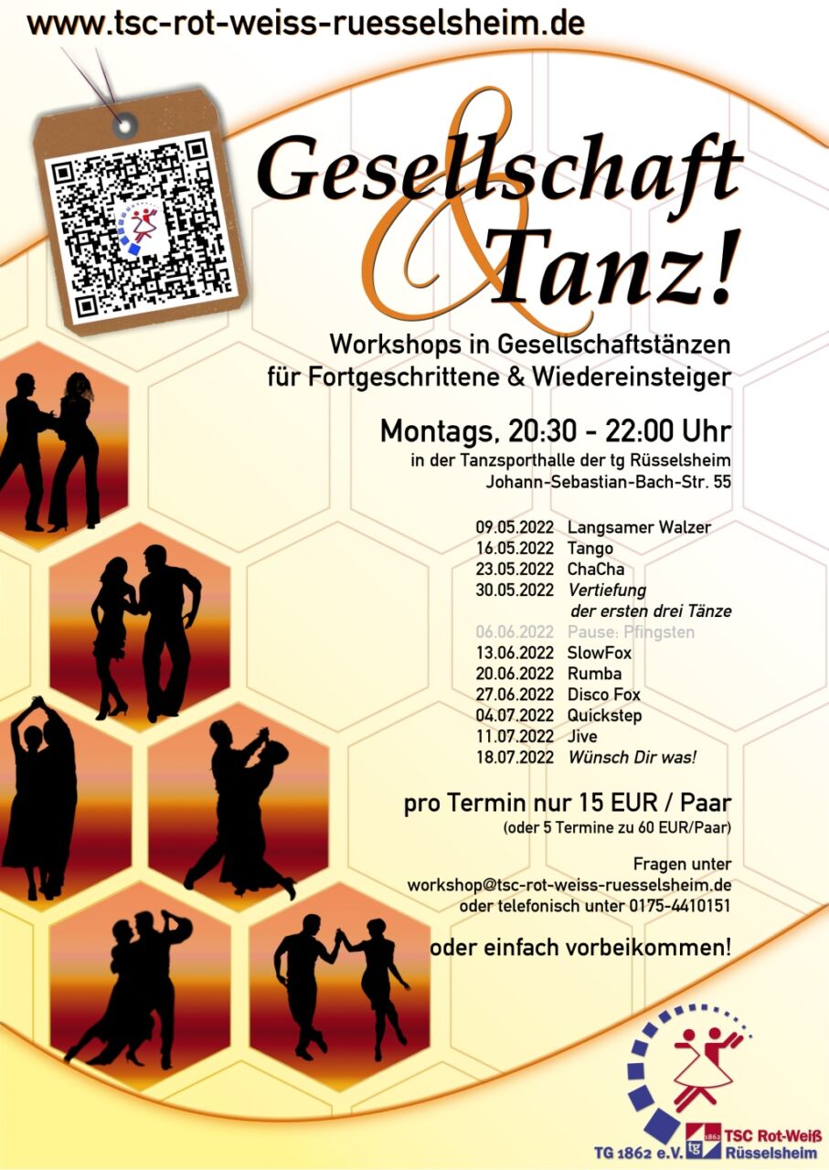 Gesellschaftstanz Workshops 2022