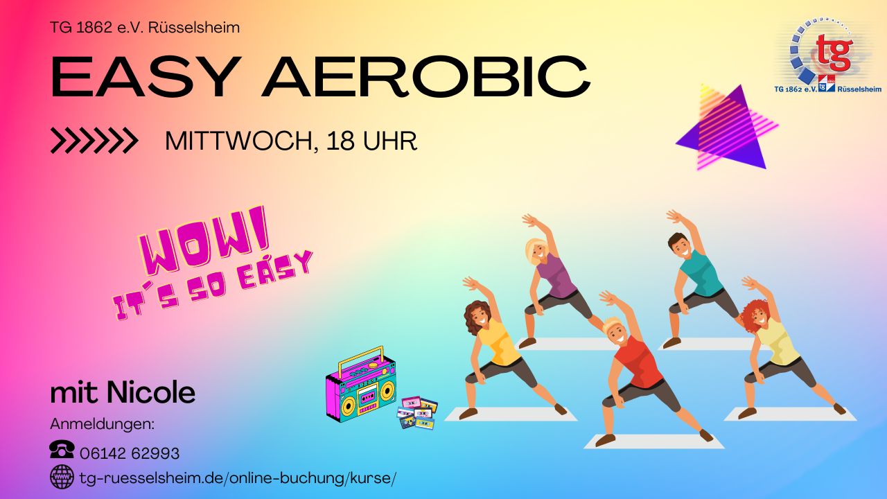 Group Fitness - mit EASY AEROBIC zurück in die Zukunft