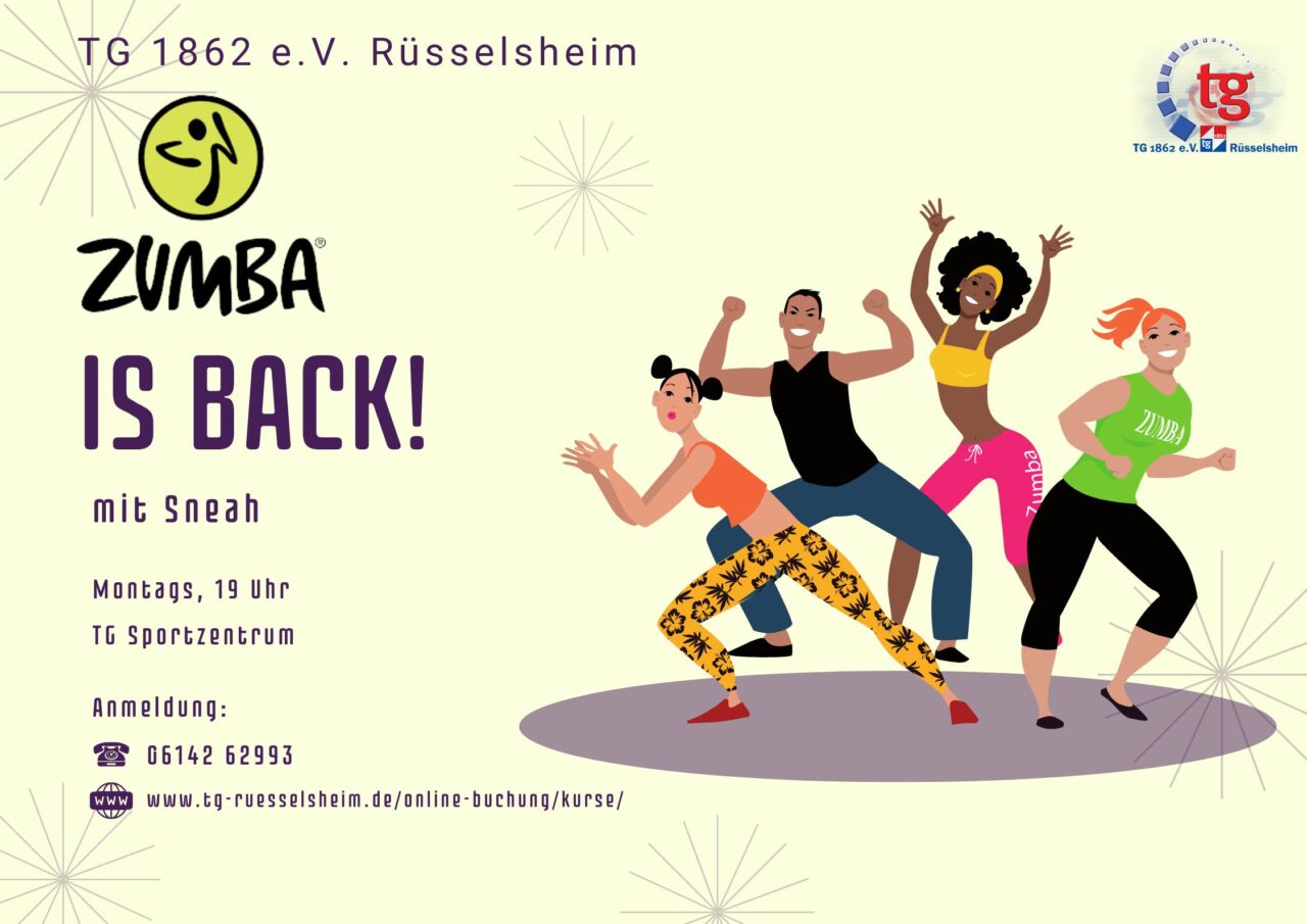 Group Fitness - Zumba ist zurück!